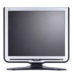 Monitor Philips 190CB, 19 Inch LCD, 1280 x 1024, VGA, DVI, Fara Picior