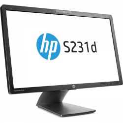 Monitor HP S231D, 23 Inch Full HD IPS W-LED, DisplayPort, VGA, USB, Grad B
